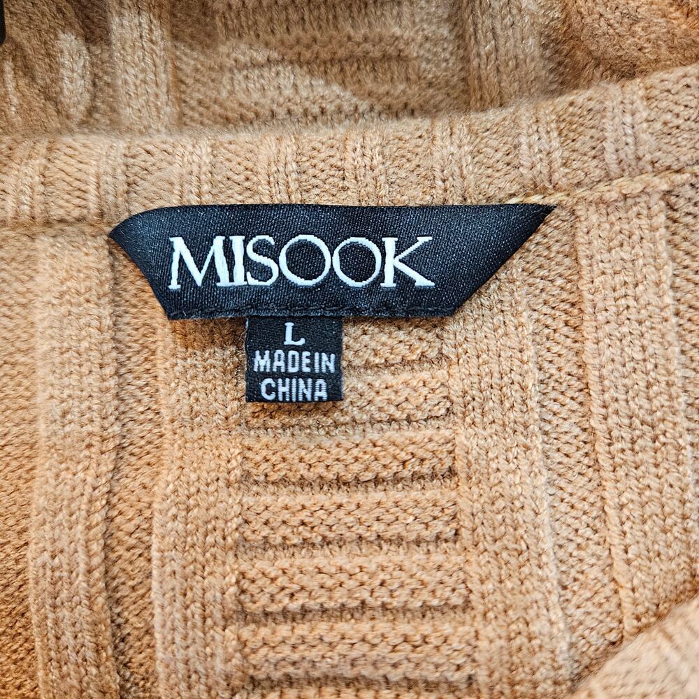 Women's Cable Knit Sweater by Misook‎ Size Large - Picture 2 of 10
